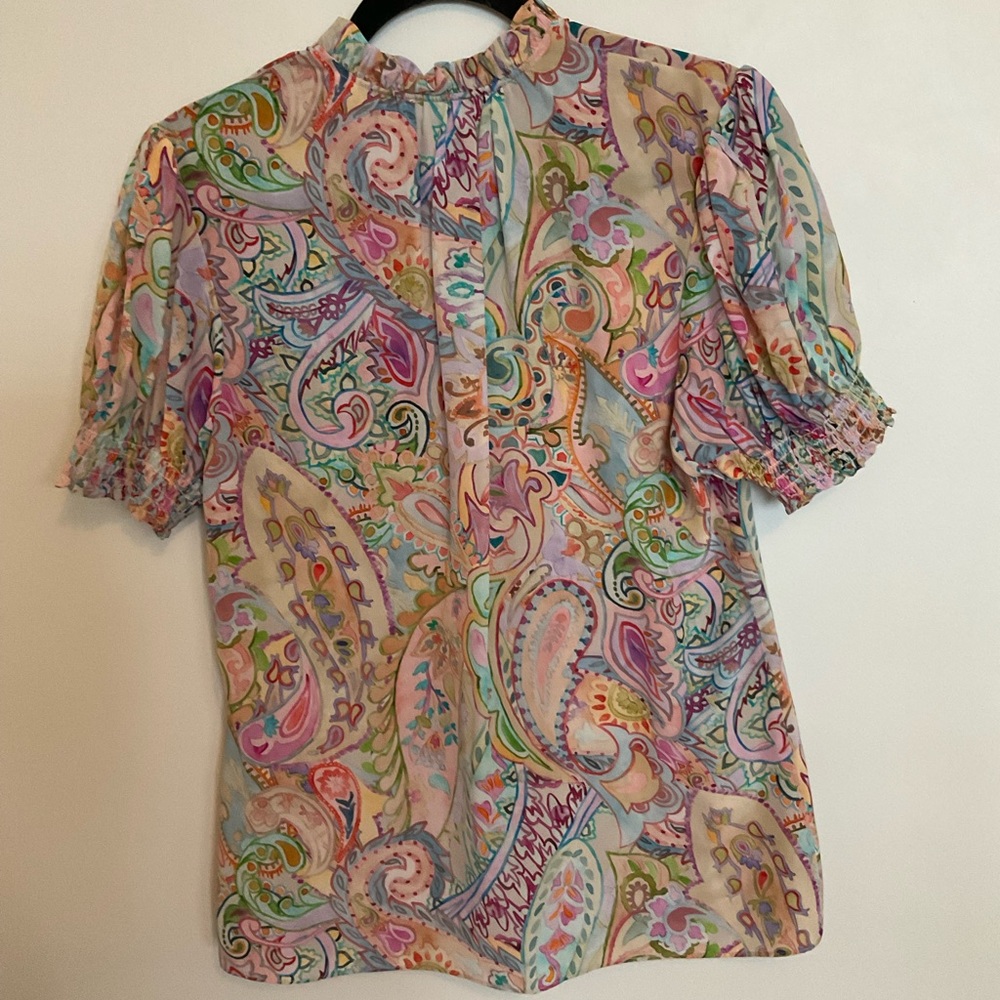 Robert Graham Multicolor Paisley Blouse - Picture 4 of 6